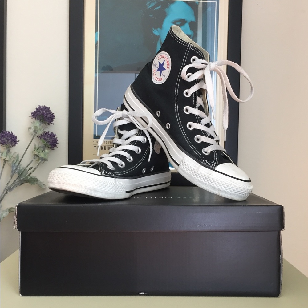Black Converse High Tops